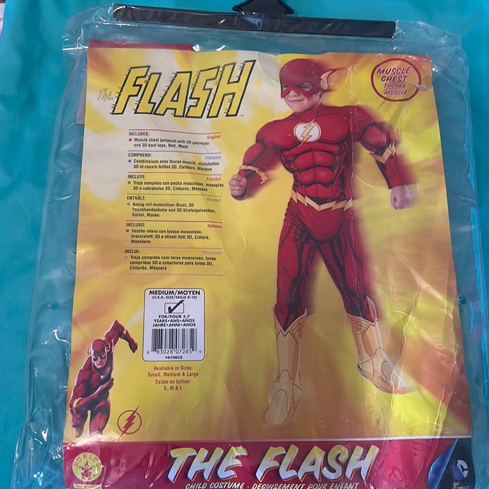 Youth flash costume